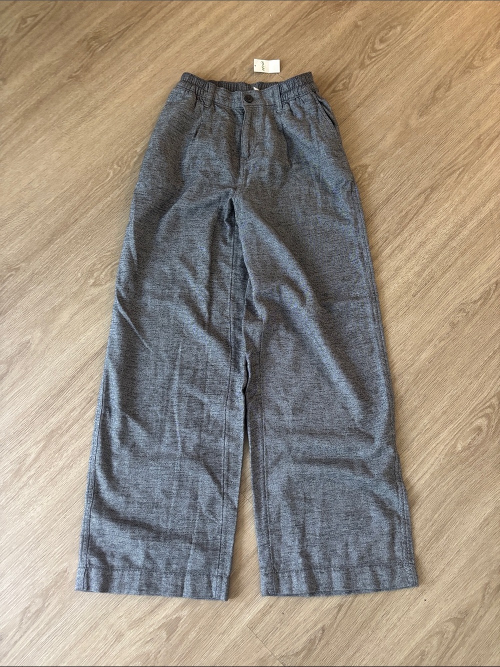 NWT Aerie Women’s Gray Wide-Leg Casual Trousers